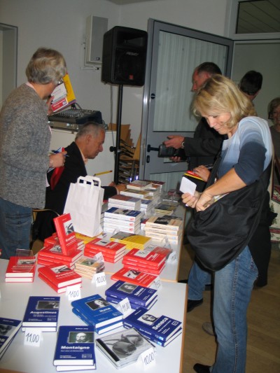 Infostand der Gesellschaft fr Gesundheitsberatung