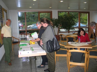 Infostand der Lupus-Selbsthilfegruppe