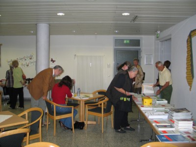 Infostand der Lupus-Selbsthilfegruppe